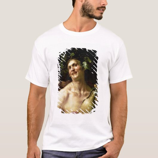 Zelfportret als Bacchus T-shirt (Voorkant)
