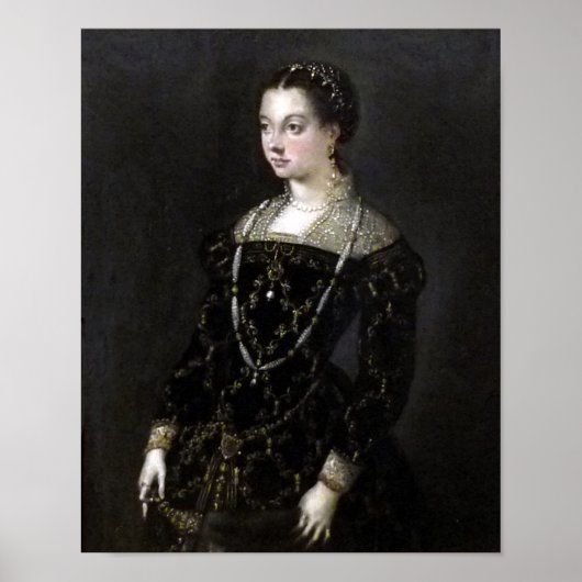 Zelfportret - Anguissol Sofonisba - Circa 1559 Poster (Voorkant)