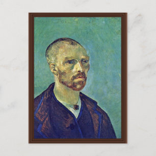 Zelfportret bestemd voor Paul Gauguin) door Vince Briefkaart