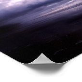 Zelfportret bij Gold Bluffs Beach Poster (Hoek)