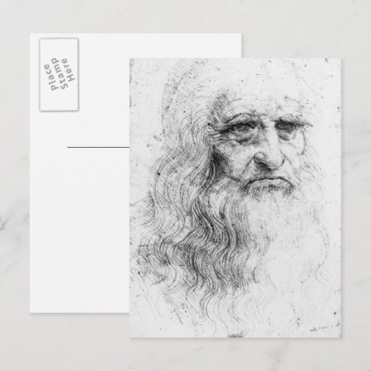 Zelfportret Briefkaart (Voorkant / Achterkant)