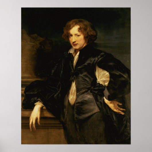 Zelfportret, c.1620-21 poster (Voorkant)