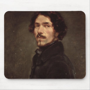 Zelfportret, c.1840 (olie op canvas) (zie ook 16) muismat
