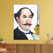 Zelfportret, c.1900-03 canvas afdruk (Insitu (Woonkamer))