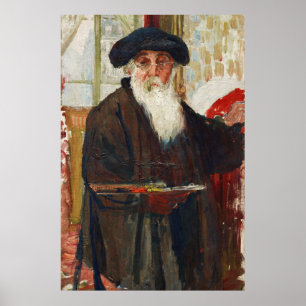 Zelfportret (ca. 1898) Camille Pissarro Poster