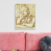 Zelfportret Canvas Afdruk (Insitu (Woonkamer))