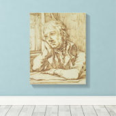 Zelfportret Canvas Afdruk (Insitu (Houten vloer))