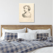 Zelfportret Canvas Afdruk (Insitu (Slaapkamer))