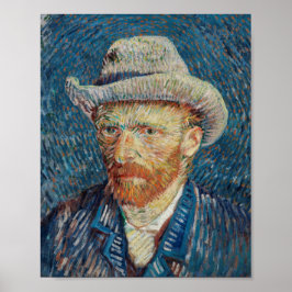 Zelfportret de Van Gogh Poster