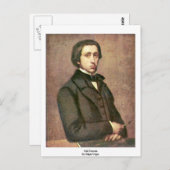 Zelfportret. Door Edgar Degas Briefkaart (Voorkant / Achterkant)