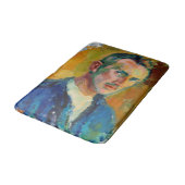 Zelfportret (door Magnus Enckell) Badmat (Gekanteld)