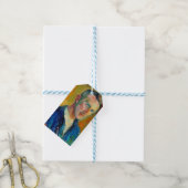 Zelfportret (door Magnus Enckell) Cadeaulabel (Met Touw)