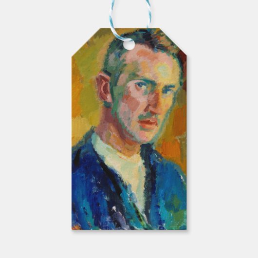 Zelfportret (door Magnus Enckell) Cadeaulabel (Voorkant)