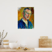 Zelfportret (door Magnus Enckell) Poster (Keuken)