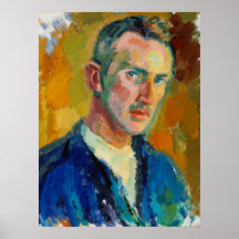 Zelfportret (door Magnus Enckell)