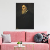 Zelfportret door Titiaan, Klassieke Renaissance Ku Canvas Afdruk (Insitu (Woonkamer))