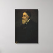Zelfportret door Titiaan, Klassieke Renaissance Ku Canvas Afdruk (Voorkant)