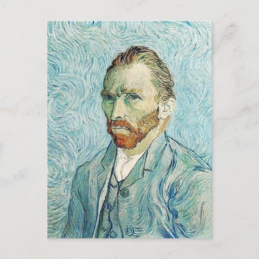 Zelfportret door Vincent Van Gogh Briefkaart (Voorkant)