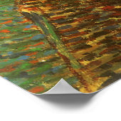 Zelfportret door Vincent van Gogh Poster (Hoek)