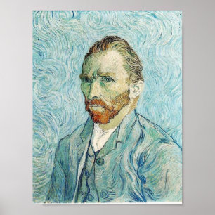 Zelfportret door Vincent Van Gogh Poster