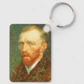 Zelfportret door Vincent van Gogh Sleutelhanger (Achterkant)