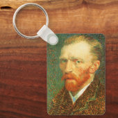 Zelfportret door Vincent van Gogh Sleutelhanger (Voorkant)
