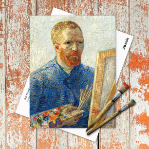 Zelfportret Easel Vincent van Gogh Briefkaart