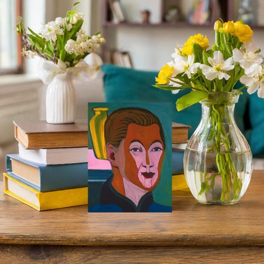 Zelfportret | Ernst Ludwig Kirchner Briefkaart