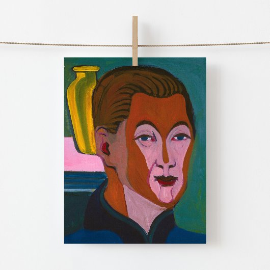 Zelfportret | Ernst Ludwig Kirchner Briefkaart