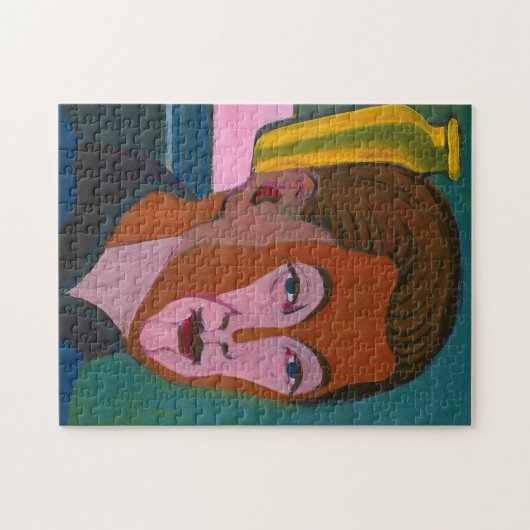 Zelfportret | Ernst Ludwig Kirchner Legpuzzel (Horizontaal)