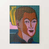 Zelfportret | Ernst Ludwig Kirchner Legpuzzel (Verticaal)