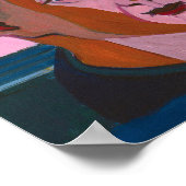 Zelfportret | Ernst Ludwig Kirchner Poster (Hoek)