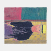 Zelfportret (gebakken Man) Edouard Vuillard Fleece Deken (Voorkant (Horizontaal))