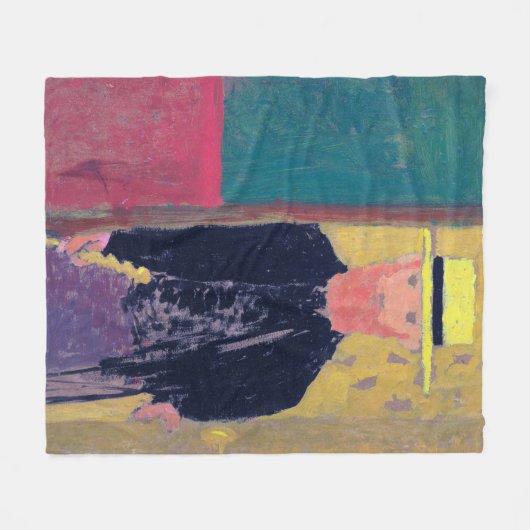 Zelfportret (gebakken Man) Edouard Vuillard Fleece Deken (Voorkant (Horizontaal))