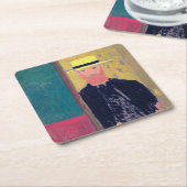 Zelfportret (gebakken Man) Edouard Vuillard Kartonnen Onderzetters (Schuin)