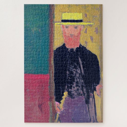 Zelfportret (gebakken Man) Edouard Vuillard Legpuzzel (Verticaal)
