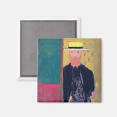 Zelfportret (gebakken Man) Edouard Vuillard Magneet (Voorkant / Achterkant)