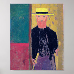 Zelfportret (gebakken Man) Edouard Vuillard Poster