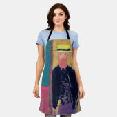 Zelfportret (gebakken Man) Edouard Vuillard Schort (Gedragen)