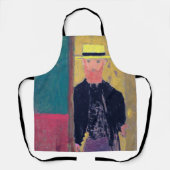 Zelfportret (gebakken Man) Edouard Vuillard Schort (Voorkant)