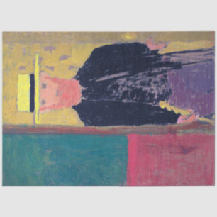 Zelfportret (gebakken Man) Edouard Vuillard Tissuepapier