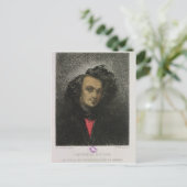 Zelfportret, gekleed voor "Hernani" Briefkaart (Staand voorkant)