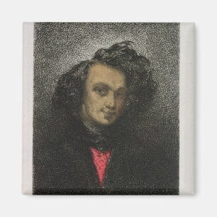 Zelfportret, gekleed voor "Hernani" Magneet