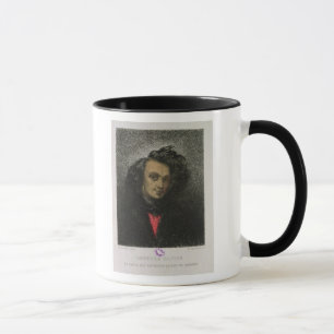 Zelfportret, gekleed voor "Hernani" Mok