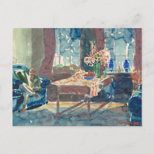 zelfportret | George Luks Briefkaart (Voorkant)