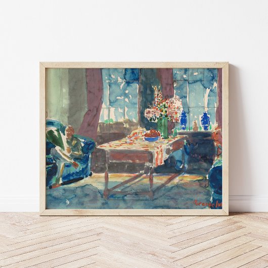 zelfportret | George Luks Poster