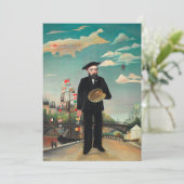 Zelfportret | Henri Rousseau (Staand voorkant)