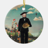 Zelfportret | Henri Rousseau Keramisch Ornament (Voorkant)