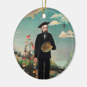 Zelfportret | Henri Rousseau Keramisch Ornament (Links)