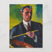 Zelfportret | Henry Lyman Saÿen Briefkaart (Voorkant)